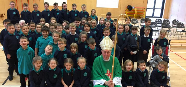 Bishop Brian’s visit to St Columba’s Primary School