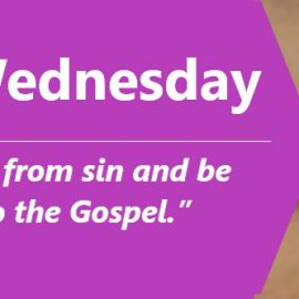 Ash Wednesday Message from Bishop Brian